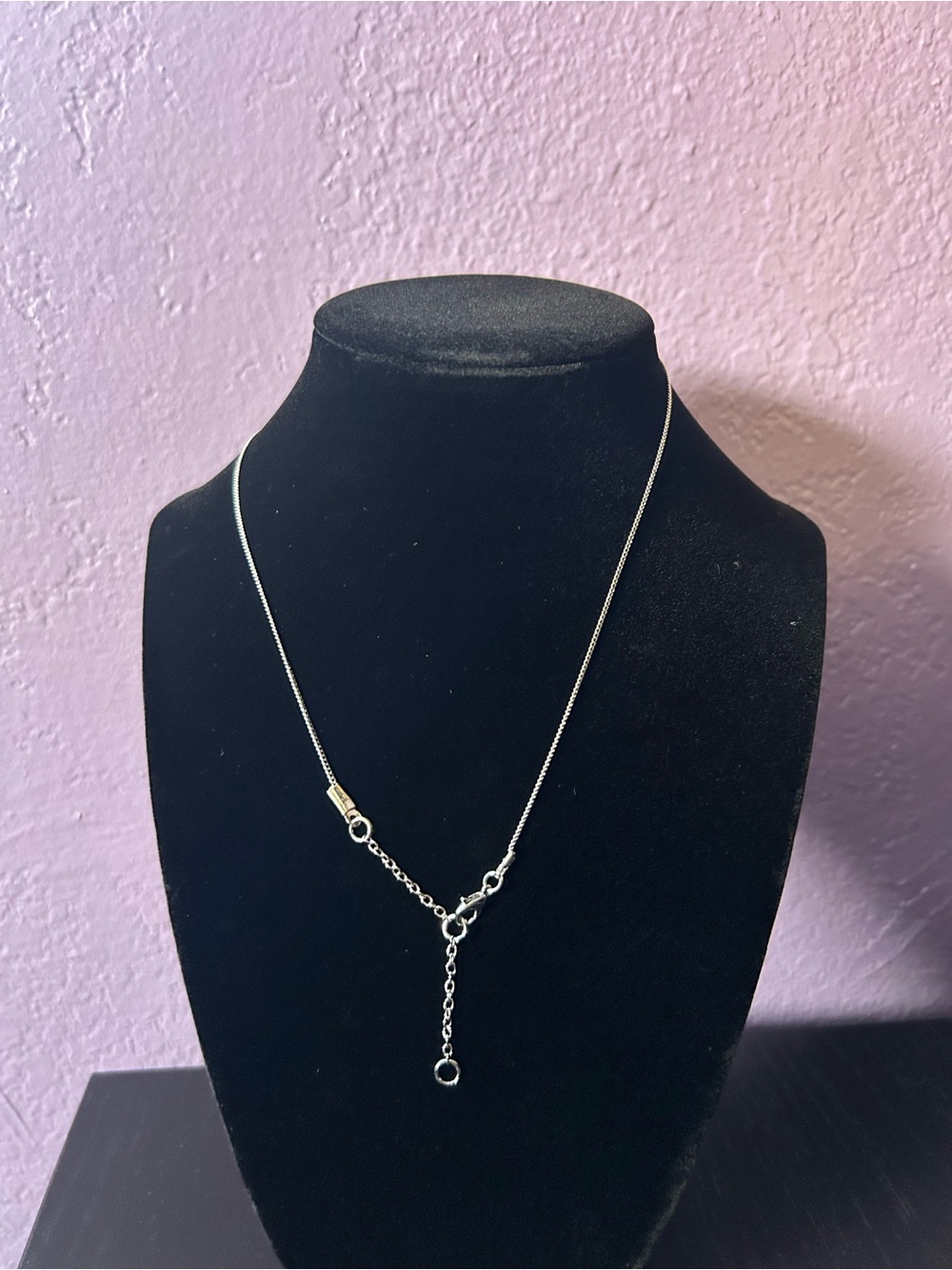 Handmade Silver Heart Pendant Necklace - Women's Jewelry - Picture 3 of 3